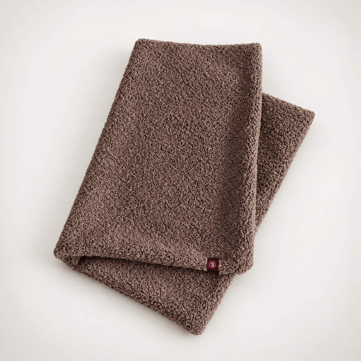 gevouwen hondendeken teddy bruin