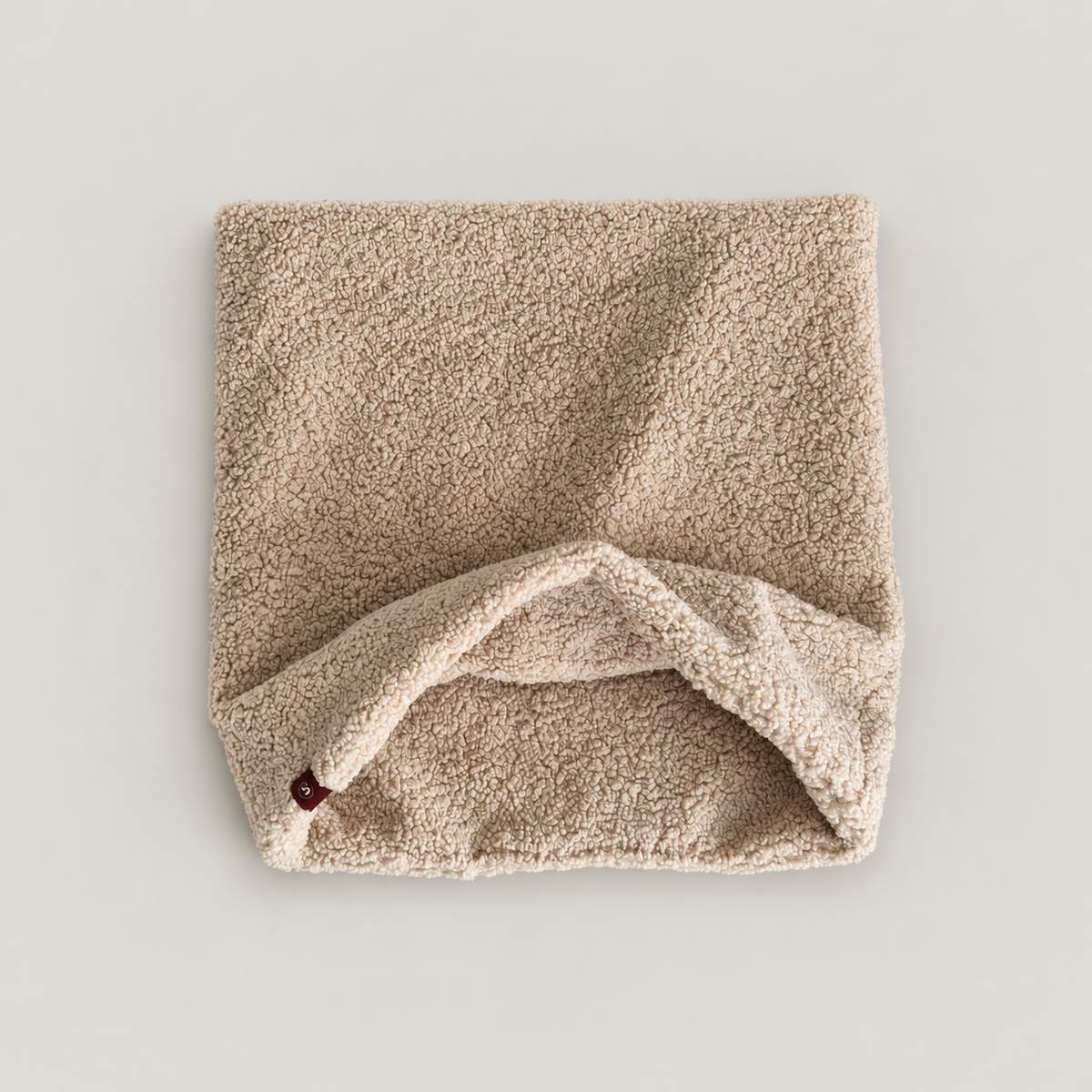 Teddy beige hondenslaapzak
