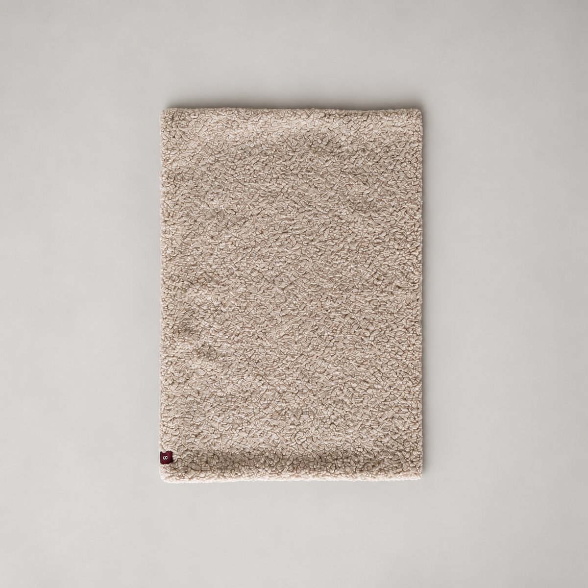 Teddy Plaid Beige
