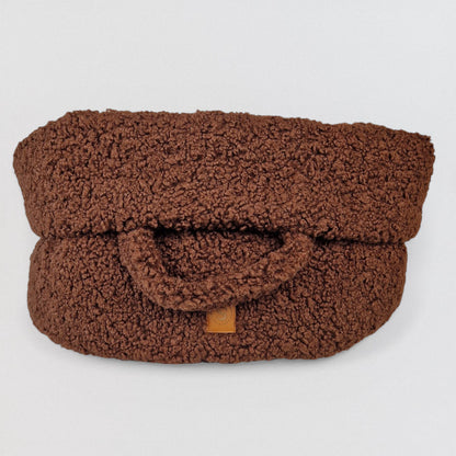 Hondenmand Teddy donkerbruin